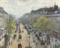 boulevard montmartre spring 1897 Camille Pissarro